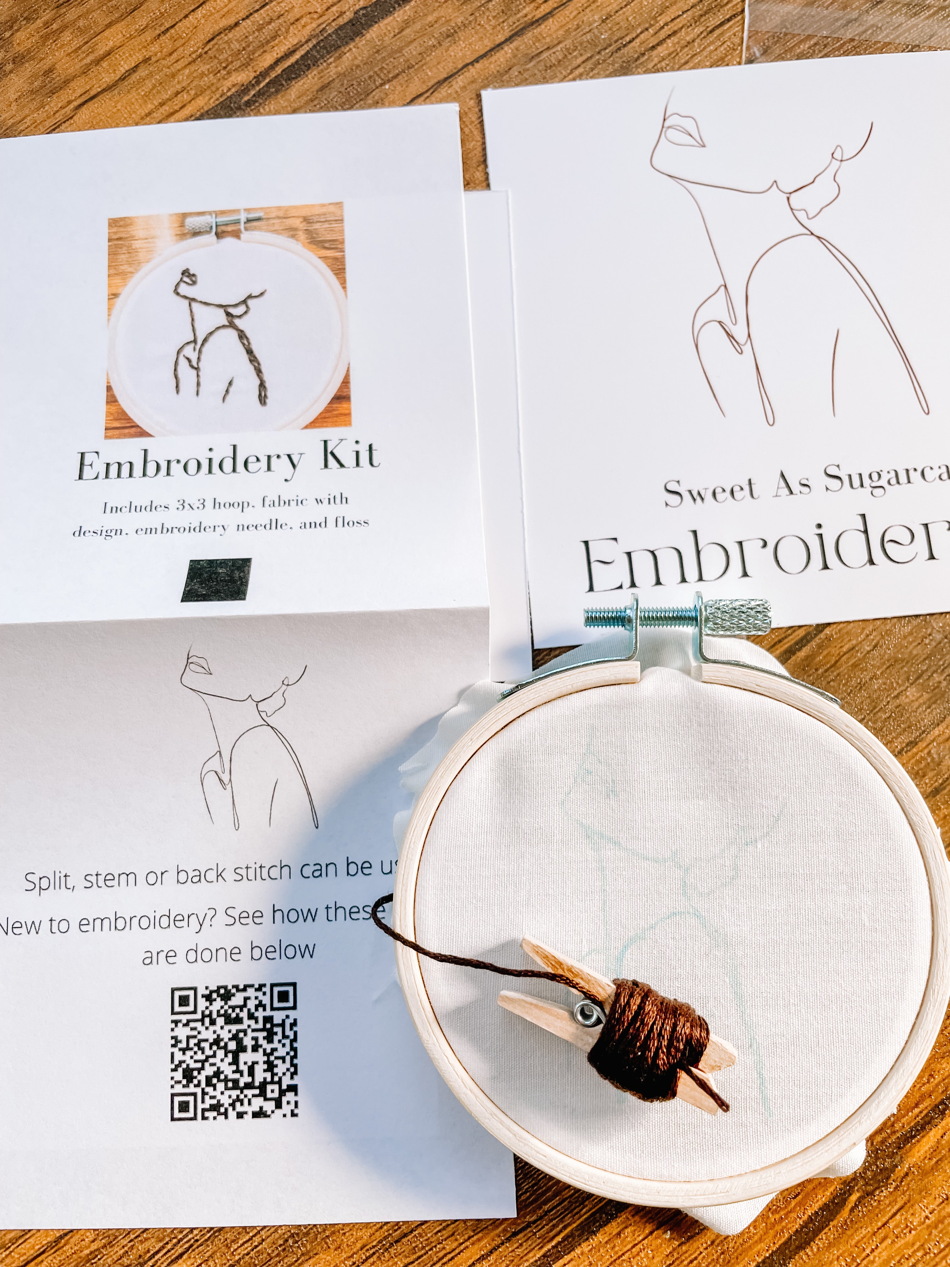 Mini Embroidery Kit – FrederickMade